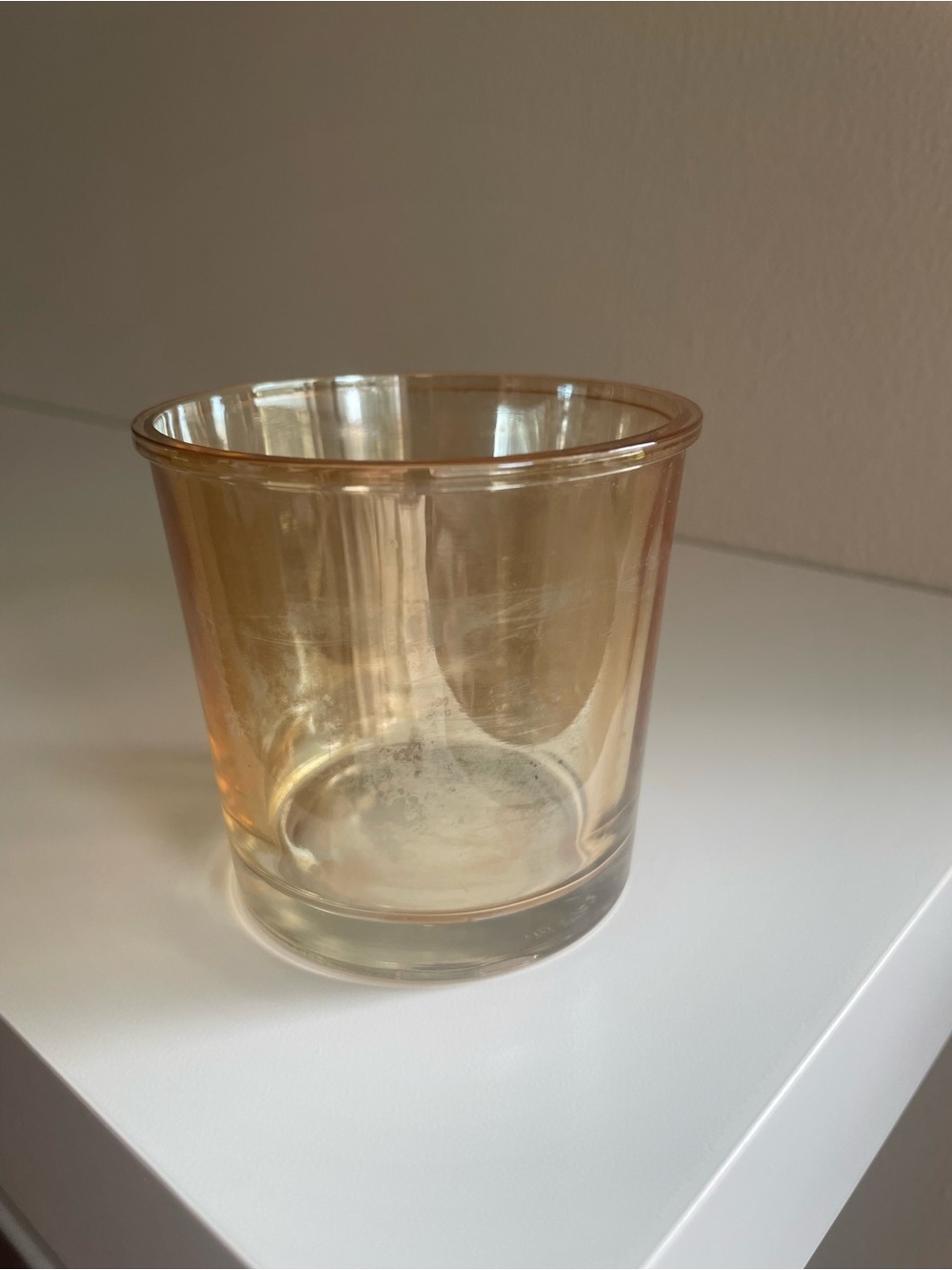 Amber Glass Jar
